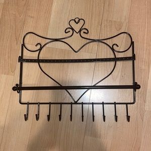 Very cute heart jewelry holder